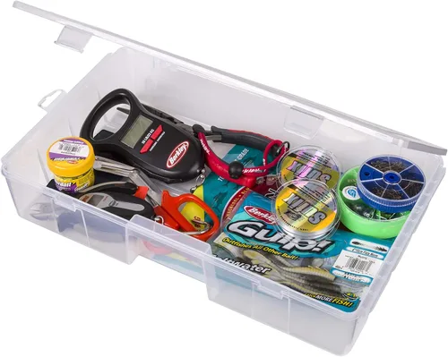 Miniatura 10 de Flambeau Outdoors 4007 Tuff Tainer, caja de bandeja de aparejos de pesca, incluye [12] divisores Zerust, 24 compartimentos
