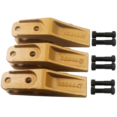 Miniatura 11 de 6684447 Dientes de Cubo de Trinchera, Dientes de Enganche para Minicargadora y Retroexcavadora con Perno y Tuercas Unitooth/con Perno y Tuercas - 1