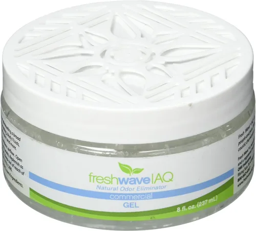 Fresh Wave IAQ Gel eliminador de olores comercial, 8 onzas líquidas, absorbentes de olores para el hogar, alivio más seguro del olor, eliminador