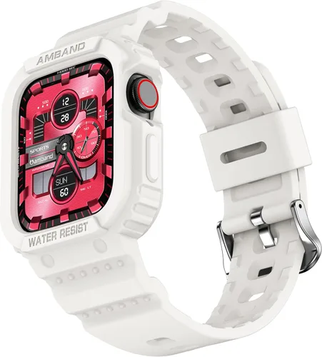 Miniatura 25 de amBand E1 Sport Case Band for Apple Watch Ultra 3/2/1 & SE 3/2/1 & Series 11 10 9 8 7 6 5 4 3 49mm 46mm 45mm 44mm 42mm 41mm 40mm 38mm, Shockproof &