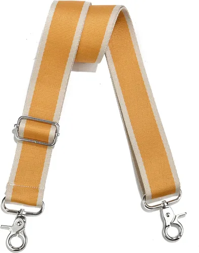 Miniatura 58 de Correa de Bolso Ancha Correa de Hombro Ajustable Correa de Repuesto Cruzada Correa de Bolso de Hardware Plateado