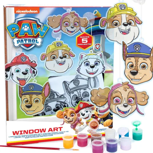 Arte de ventana de Paw Patrol
