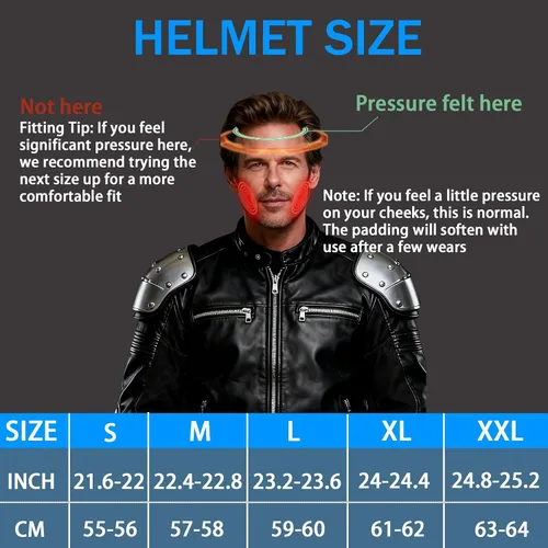 Miniatura 6 de Uchoose Modular Motorcycle Helmet Flip Up Full Face, DOT Approved Motorcycle Helmets for Men and Women, Dual Visor with Extra Clear Shield, Multiple