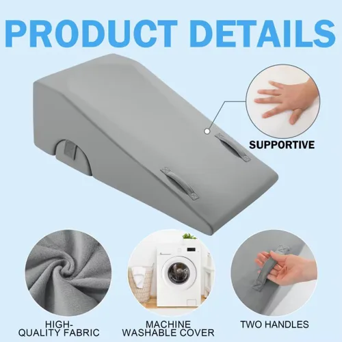 Miniatura 3 de ROYALAY Almohada de reemplazo de rodilla, almohada de pierna para recuperación de cirugía de rodilla con diferentes alturas, equipo de recuperación