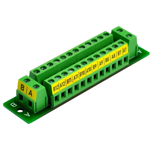 Miniatura 2 de OONO Módulo de distribución de bloque de terminales de posición 2x12 de 16 amperios para CA DC