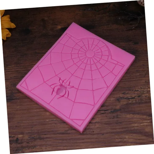 Miniatura 2 de Amosfun Moldes de resina para decoración de Halloween, plantillas de animales, molde de tela de araña, molde de tela de araña, pastel de azúcar