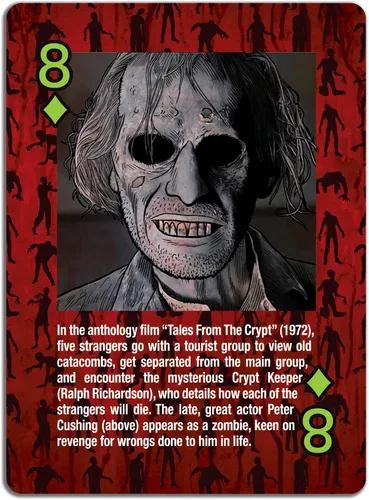 Miniatura 7 de Paradise Cay Publications, Inc. Cartas de juego - Baraja estándar de 52 cartas (Una historia de zombis)