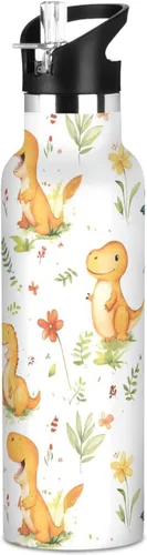 Miniatura 14 de Western Cowboy Boho Cactus Vast Wilderness, Reusable Water Bottle Insulated with Straw Double Wall Vacuum Insulated Leakproof and BPA Free for Gym 20