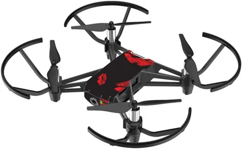 MightySkins Skin compatible con DJI Ryze Tello Drone - Kiss Me | Funda protectora de vinilo duradera y única | Fácil de aplicar, quitar y cambiar de
