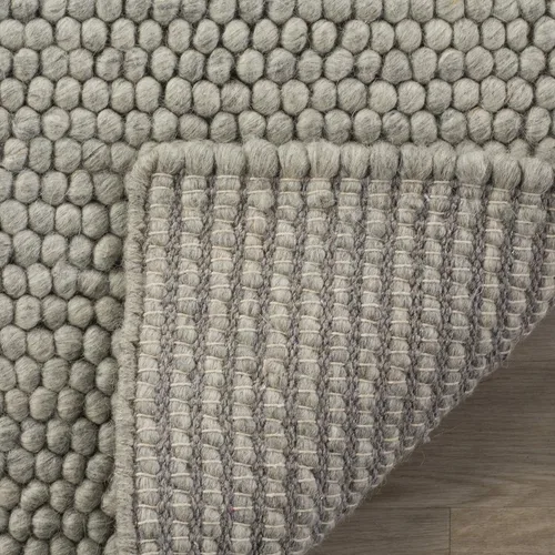 Miniatura 5 de SAFAVIEH Natura Collection - Alfombra decorativa, 2 x 3 pies, color beige, mezcla de lana hecha a mano, diseño texturizado, ideal para pasillo