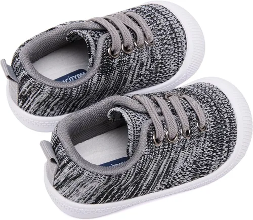 Miniatura 215 de BMCiTYBM Zapatos de bebé para niños y niñas, zapatos para caminar para niños pequeños, zapatos ligeros antideslizantes para 6, 9, 12, 18, 24 meses