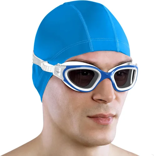 Miniatura 17 de AqtivAqua DX - Gafas de natación con visión amplia para adultos, hombres y mujeres, antiempañamiento y sin fugas Gafas negras + funda plateada