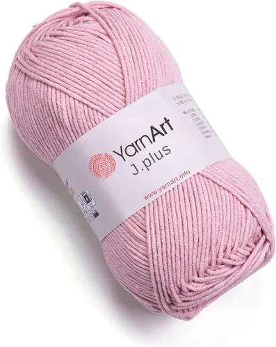 Miniatura 38 de YarnArt Jeans Plus - Hilo de mezcla de algodón suave, 100g (3.5 onzas), 160m (174 yardas), 55% algodón, 45% acrílico, grosor medio #4, ideal