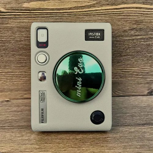 Miniatura 6 de Rieibi Mini EVO Case - Funda protectora de silicona para cámara instantánea Fuji Mini EVO - Funda ligera de goma suave para Fujifilm evo - Negro