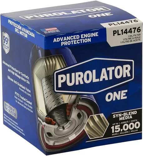Miniatura 7 de Purolator PL14476 PurolatorONE - Filtro de aceite giratorio de protección avanzada para motor compatible con Toyota Corolla, Camry, Prius, Yaris