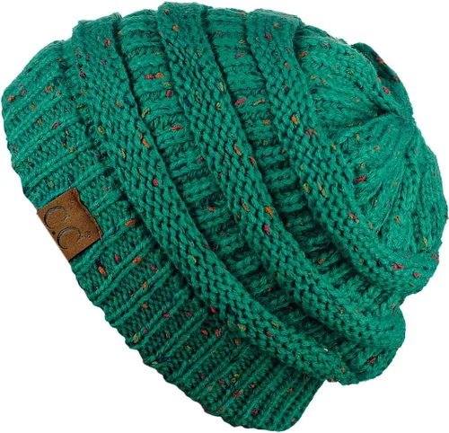 Miniatura 229 de C.C Trendy Warm Chunky Soft Stretch Cable Knit Beanie