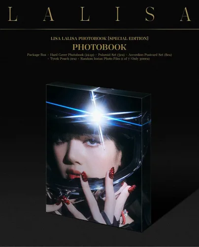 Miniatura 2 de YG Ent. Lisa - LALISA [Photobook ver.] (Edición especial) Álbum+Regalo (Adhesivos decorativos,Tarjetas de fotos)