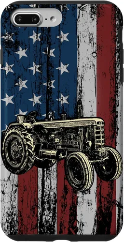 Miniatura 12 de Patriotic Tractor American Flag Tractor Farm Gift Farmer Case for iPhone 17