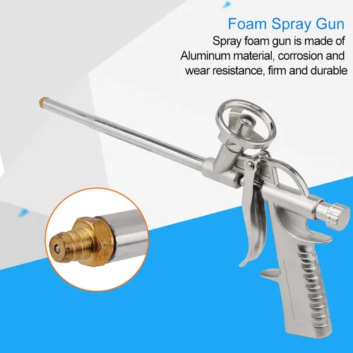 Miniatura 6 de Uds espuma expandible pistola de pulverización sellador dispensación PU herramienta aplicador aislante gran cosas aplicador de espuma Insulg 3.94 X