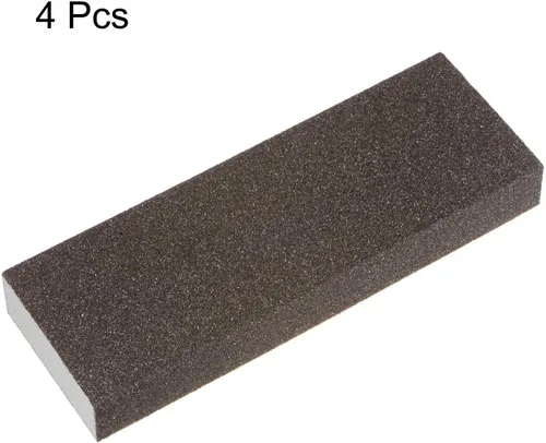 Miniatura 4 de HARFINGTON Bloques de esponja de lijado de grano medio, 4 unidades, bloque de lijado de espuma de grano 120-180 para pulir la cocina, paneles