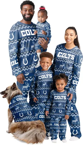 Miniatura 35 de FOCO NFL womens Nfl Team Ugly Pattern Matching Set Family Holiday Pajamas