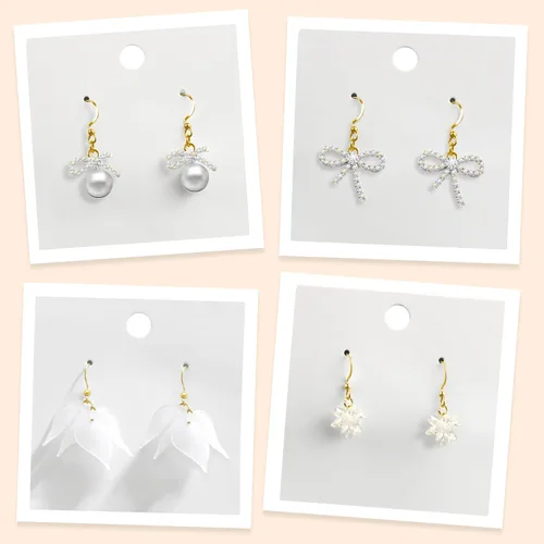 Miniatura 5 de 160 unidades/80 pares de ganchos para aretes chapados en oro de 14 quilates, hipoalergénicos, ganchos de pez con 100 piezas de silicona transparente