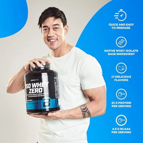 Miniatura 2 de Iso Whey Zero - 2.0 lbs - Chocolate - Biotech
