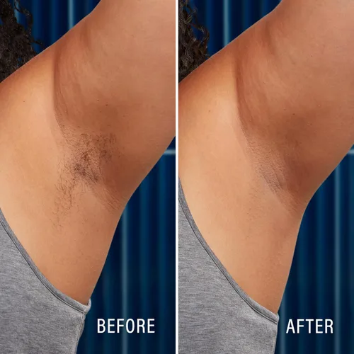 Miniatura 6 de Schick Hydro Silk - Tiras de cera específicas Tiras de cera suave para cuerpo + depilación púbica, tira de depilación de cejas y labios, kit
