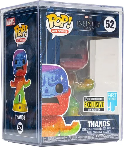 Miniatura 4 de Funko Marvel Infinity Saga Thanos Art Series Pop! Figura de vinilo con pop premium! Protector Entertainment Earth Exclusivo