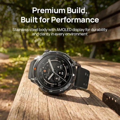 Miniatura 8 de mibro GS Pro2 - Reloj para correr con GPS de doble banda, planes de entrenamiento incorporados, AMOLED de 1.43 pulgadas, batería de 20 días y más
