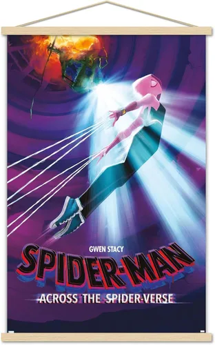 Miniatura 17 de Trends International Marvel Spider-Man: Across The Spider-Verse - Póster de pared de una hoja de Gwen Stacy, 22.37 x 34.00 pulgadas, impresión