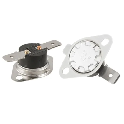 uxcell 2 x Termostato Interruptor de Control de Temperatura Serie KSD 45 Celsius N.O.