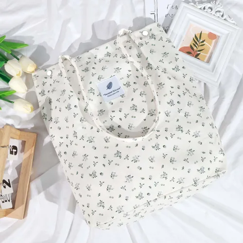 Miniatura 131 de Ayieyill - Bolsa de pana para mujer y niña, con correa de lona para colgar al hombro, bolsa con bolsillo