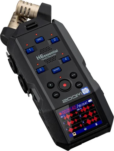 Miniatura 4 de Zoom H6essential - Paquete de grabadora de audio portátil de 6 pistas y 32 bits con parabrisas WSH-4E (H6essential + Parabrisas)
