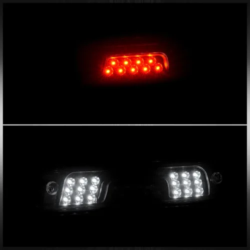 Miniatura 7 de AJP Distributors Trasero LED 3RD tercera luz de freno de montaje alto centro de techo trasero de carga lámpara de carga barra de montaje Lente