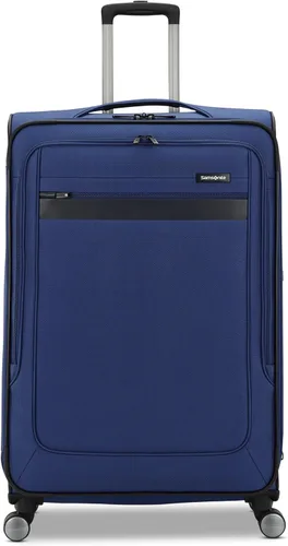 Miniatura 2 de Samsonite Ascella 3.0 Softside - Maleta expandible con ruedas giratorias, Sapphire Blue, Ascella 3.0 Softside - Maleta expandible con ruedas