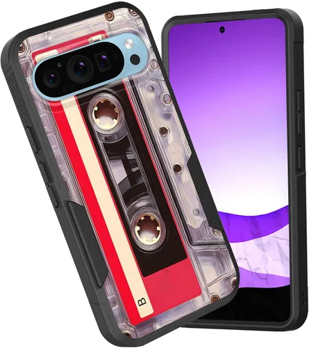 Miniatura 73 de Funda para Pixel 6A, funda híbrida de doble capa resistente a prueba de golpes de policarbonato duro de silicona suave TPU para Google Pixel 6A