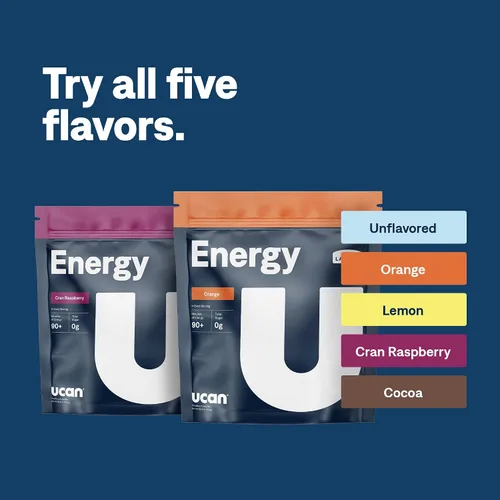 Miniatura 4 de UCAN Polvo energético, sin sabor, keto, sin azúcar, antes y después del entrenamiento para hombres y mujeres, sin OMG, vegano, sin gluten, ideal