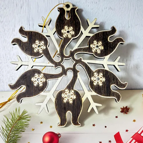 Miniatura 14 de Adorno de Madera Best Cat Dad Ever - Único para Amantes de Gatitos - Decoración Navideña en Forma de Corazón de Gato y Papá Chocando Puños - Adorno