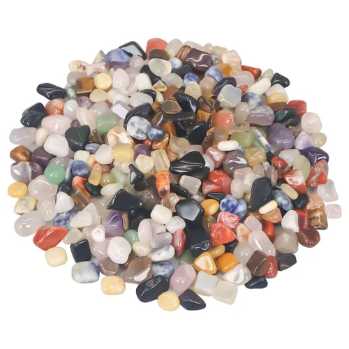 Miniatura 18 de Piedras de jardín, guijarros de paisajismo, rocas de río, piedras ornamentales decorativas, rocas alisadas para plantas en maceta, relleno de jarrón