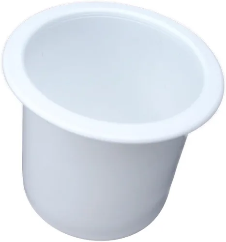 2 7/8 Gota de plástico blanco en portavasos de plástico multipack al por mayor listado al por mayor póker (1)