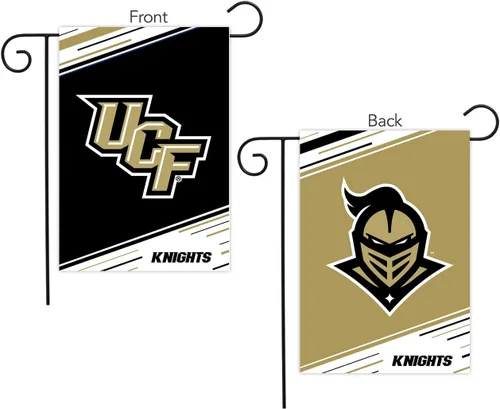 Miniatura 2 de Bandera de jardín de doble cara con licencia de la NCAA de la Universidad de Florida Central, 12 x 18 pulgadas, Briarwood Lane UCF