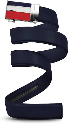 Miniatura 19 de Mission Belt Cinturón de trinquete de cuero para hombre, colección 3Bar