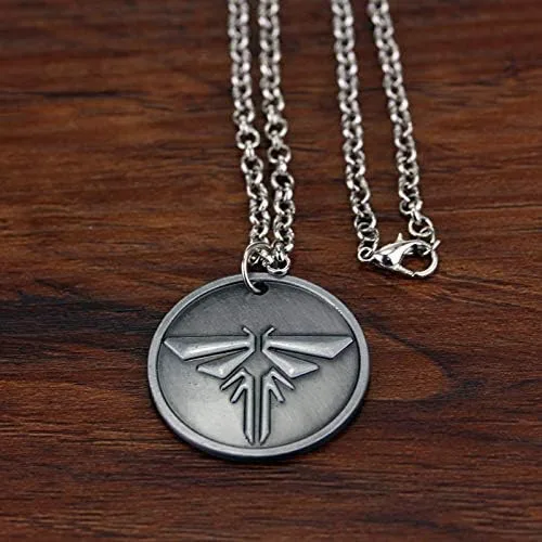 Miniatura 7 de SONGCHANGJEWELRY Last Of Us Necklace Look For The Light Trophie Cosplay Pendant Necklace Christmas Gifts for Men Teens Fan