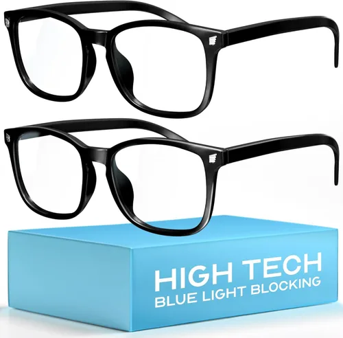 Miniatura 18 de Livho Gafas de Luz Azul de Alta Tecnología - Gafas de Computadora con Bloqueo Avanzado de Luz Azul - Fatiga por Pantalla y Protección UV