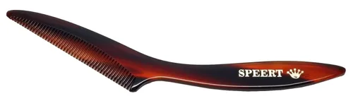 Miniatura 30 de #10 Peine de dientes estrechos hecho a mano Tortuga Havana Acetato fino recto fino desenredante Parting Grooming Teasing Peluquería Peluquería