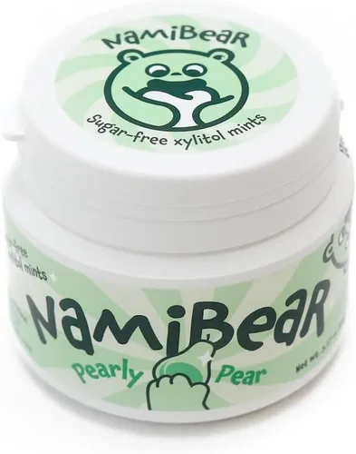 Miniatura 7 de NamiBear Sugar-Free Xylitol Mints for Kids Oral Care Fluoride Free Gluten Free, Vegan, Non-GMO Natural (Bubble Bear)