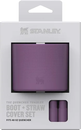Miniatura 30 de Stanley Quencher Bota y Tapa con Pajita Protector Antideslizante de Silicona para Vaso con Asa Juego de Accesorios para Vaso de Acero Inoxidable