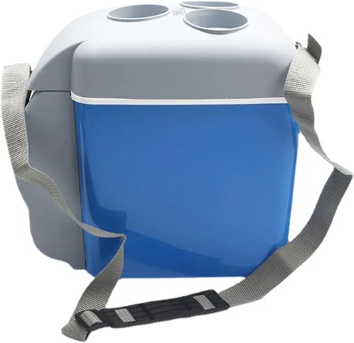 Miniatura 3 de Calentador de refrigerador para automóvil, refrigerador portátil de 7.5 L, mini refrigerador eléctrico, enfriador termoeléctrico personal