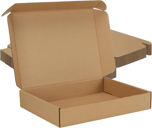 Miniatura 10 de MEBRUDY Cajas de envío de 4 x 4 x 2 pulgadas, paquete de 100 unidades, pequeñas cajas de cartón corrugado para enviar por correo, embalaje de Marrón